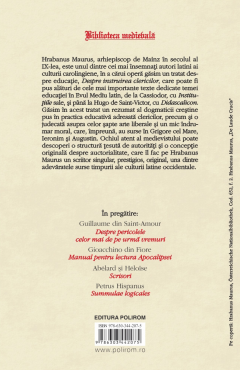 Despre instruirea clericilor