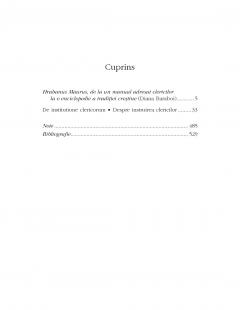 Despre instruirea clericilor