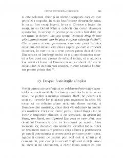 Despre instruirea clericilor