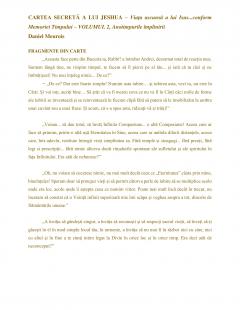 Cartea secreta a lui Jeshua. Volumul 2