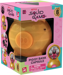 Figurina surpriza - Squid Game - Piggy Bank Capsule