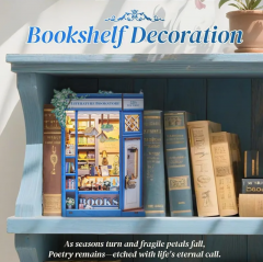 Puzzle 3D 186 piese - Cotor de carte - Literature Bookstore