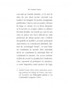 Reflectii despre ghilotina