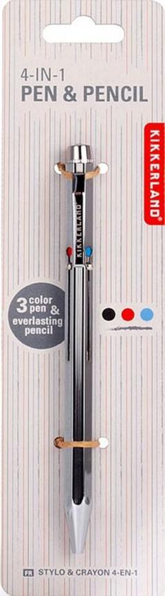 Pix 4 in 1, trei culori si creion mecanic