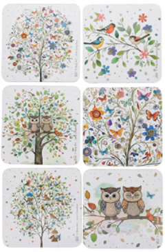 Set 6 suporturi pahare - Panier Garni