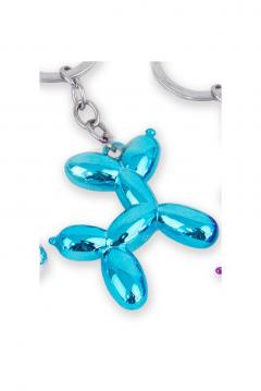 Breloc - Metallic Puppy - Blue