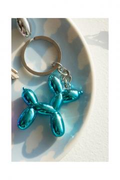 Breloc - Metallic Puppy - Blue