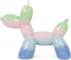 Lumanare - Catel balon - Albastru