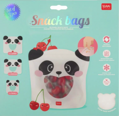 Set 3 pungi alimente - Snack Bags - Panda