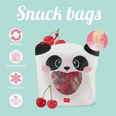 Set 3 pungi alimente - Snack Bags - Panda