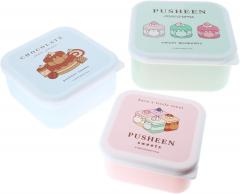 Set 3 cutii pentru pranz - Pusheen Sweets