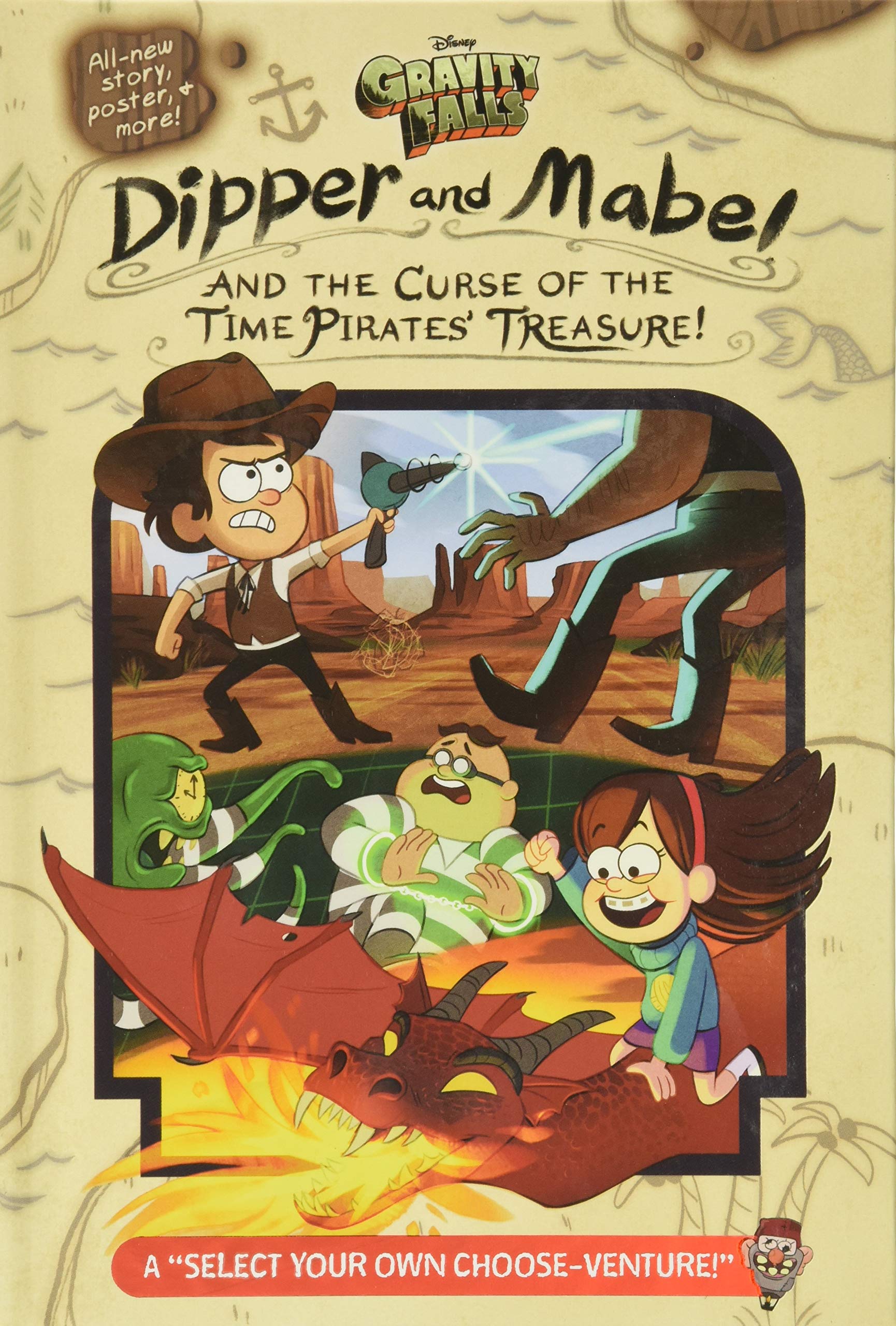 Dipper and Mabel and the Curse of the Time Pirates' Treasure!
