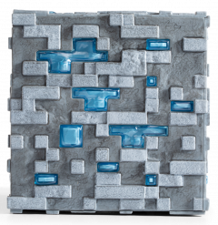 Lampa - Minecraft - Diamond Ore Illuminating Collector Replica