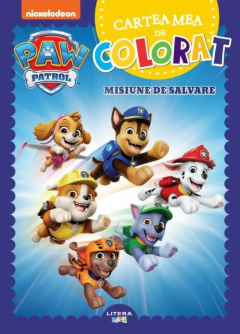 Patrula Catelusilor. Cartea mea de colorat. Misiune de salvare