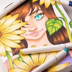 Bloc de desen pentru markere - Ohuhu Marker Pad (A4)