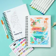 Caiet de schite - Ohuhu Marker Pad (22.5 x 21 cm)