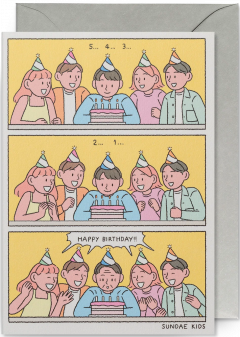 Felicitare - Sundae Kids - Birthday Card