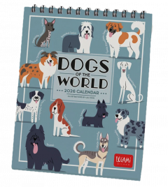 Calendar 2026 - Dogs of the World