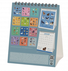 Calendar 2026 - Dogs of the World