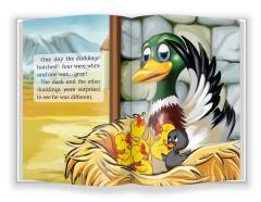 Invat sa citesc in limba engleza - Ratusca cea urata