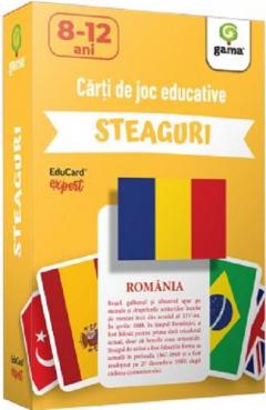 Carti de joc educative - Steaguri