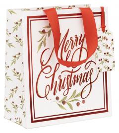 Punga cadou - Classics - Merry Christmas Rouge - Medium Bag
