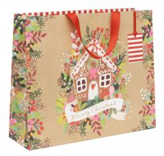 Punga cadou - Paper Salad - Gingerbread Kraft - Shopper Bag Landscape