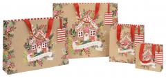 Punga cadou - Paper Salad - Gingerbread Kraft - Shopper Bag Landscape