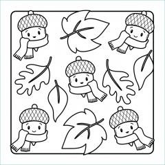 The Comfy Fall Coloring Book - Cute 'n' Cozy