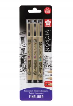 Set 3 linere - Pigma Micron 05 08 PN