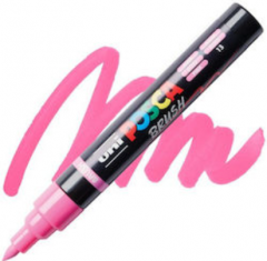 Marker - Varf pensula - Roz deschis