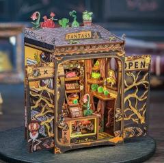 Puzzle 3D 146 piese - Cotor de carte Fantasy Plant Shop