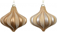 Glob de Craciun - Onion Palazzo Chic (doua culori, pret pe bucata)