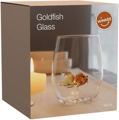 Pahar de sticla - Goldfish