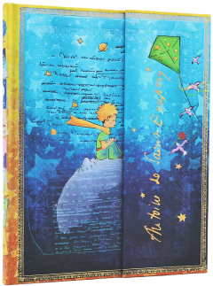 Jurnal - Embellished Manuscripts Collection - Antoine de Saint-Exupery, The Little Prince - Ultra, Unlined, Wrap