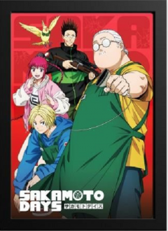 Poster inramat si iluminat - Sakamoto Days