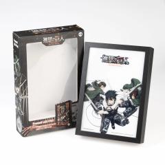 Poster inramat si iluminat - Attack On Titan