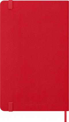 Agenda 2026 - Moleskine Classic 12 Months Daily Planner - Hardcover, Large (Red)