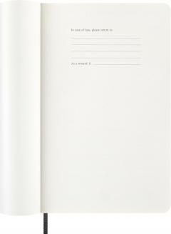 Agenda 2026 - Moleskine Classic 12 Months Weekly Planner - Softcover, Large (Black)