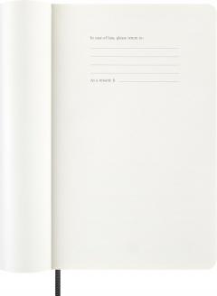 Agenda 2026 - Moleskine Classic 12 Months Daily Planner - Softcover, Large (Black)