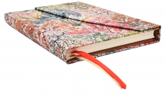 Agenda 2026 - Paperblanks - Anemone (William Kilburn) - Midi 12-Month Vertical Hardcover Flexi