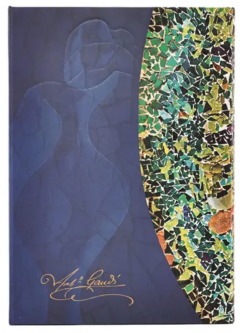 Agenda 2026 - Paperblanks - Gaudi's Sun (Gaudi’s Mosaics) - Midi 12-Month Vertical Hardcover Flexi