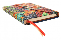 Agenda 2026 - Paperblanks - Gaudi's Sun (Gaudi’s Mosaics) - Midi 12-Month Vertical Hardcover Flexi