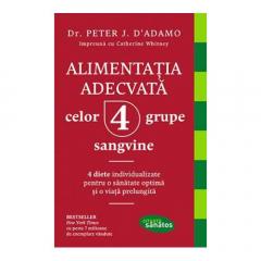 Alimentatia adecvata celor 4 grupe sangvine