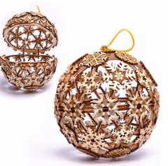 Puzzle mecanic 3D - Globul de craciun