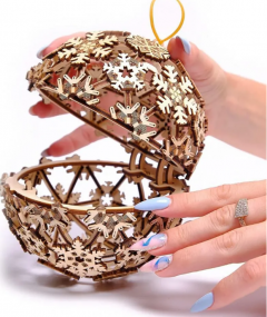 Puzzle mecanic 3D - Globul de craciun