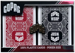 Carti de joc - Set 2 Pachete WSOP Copag Poker Set Jumbo Index