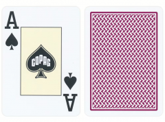 Carti de joc - Copag Gold Texas Hold Em Plastic Jumbo Index - Rosu