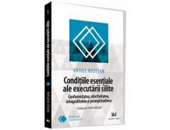 Conditiile esentiale ale executarii silite