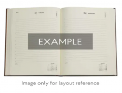 Agenda 2026 - Paperblanks - Blue Luxe (Luxe Design) - Midi 12-Month Day-at-a-Time Hardcover Flexi